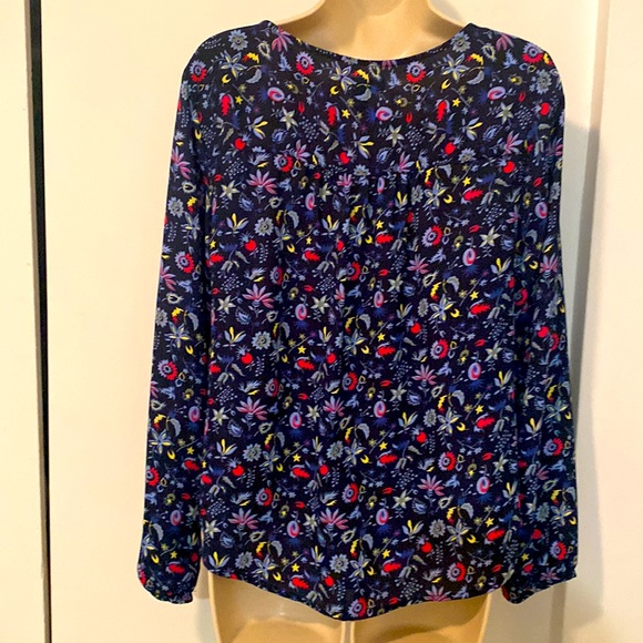 GAP lightweight flower poet peasant top - Picture 5 of 7